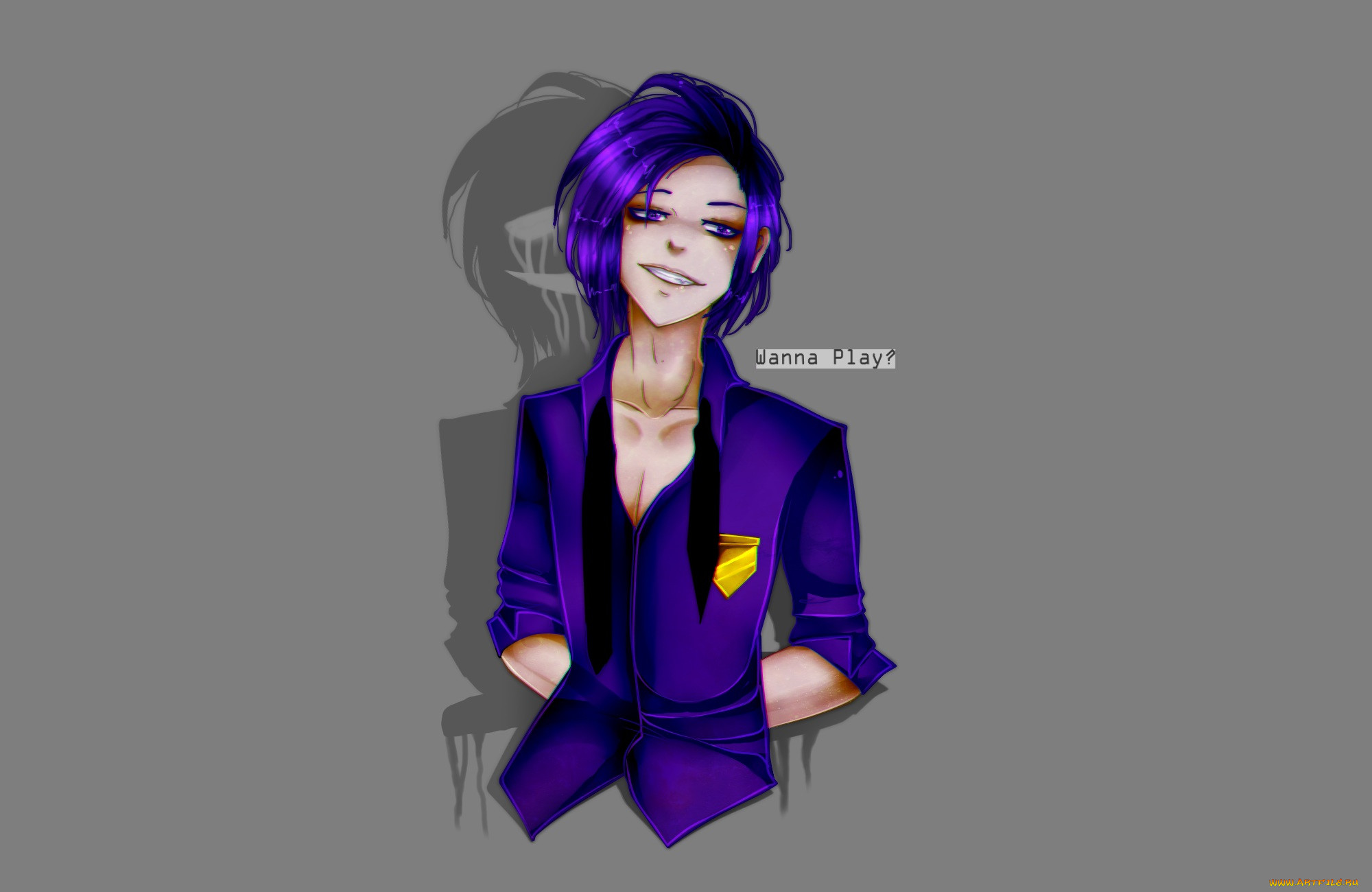 , , , , five, nights, at, freddy's, purple, guy